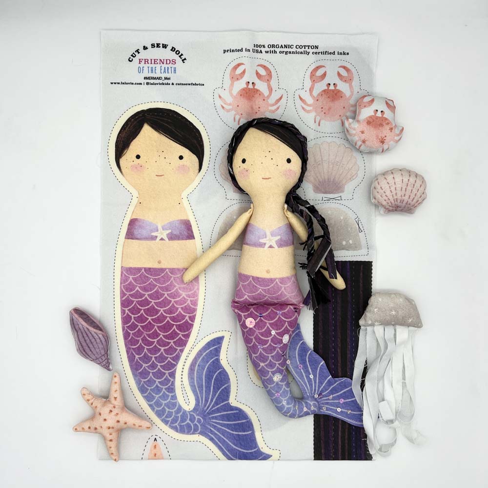 DIY Doll Mermaid_Mei