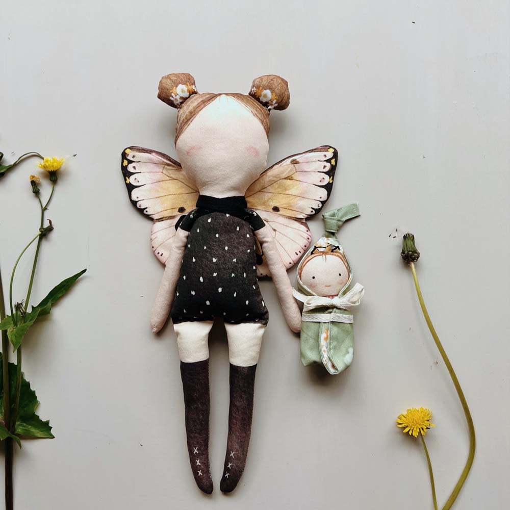 DIY Doll Butterfly_Rosy Sunset