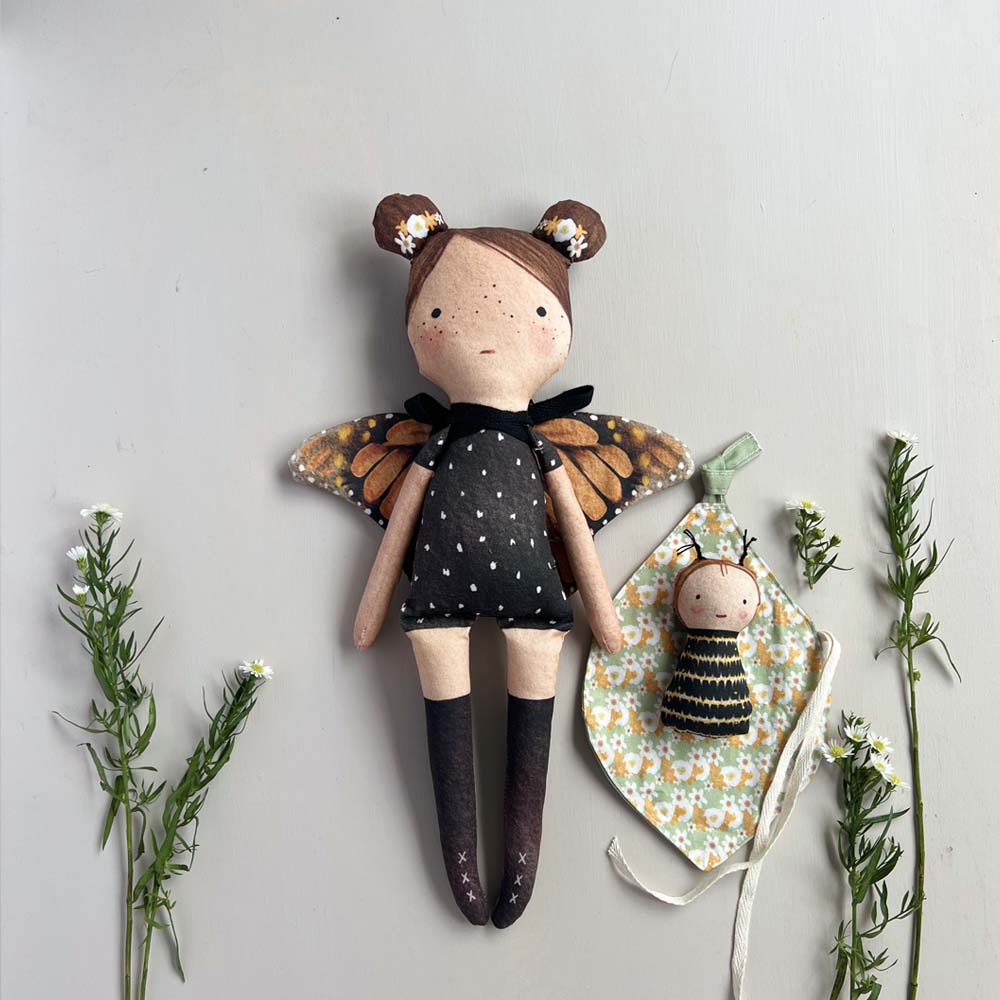 DIY Doll Butterfly_Monarch