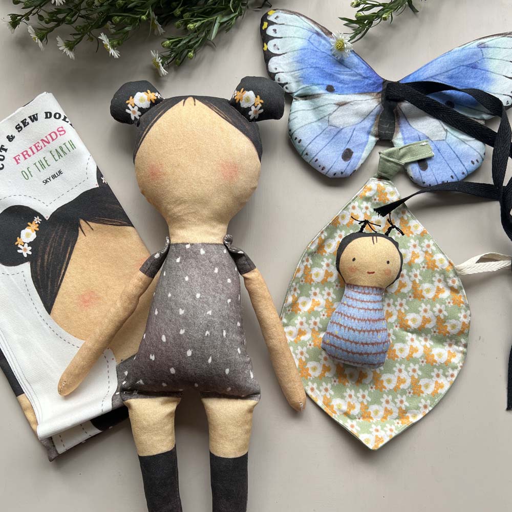 DIY Doll Butterfly_Sky Blue